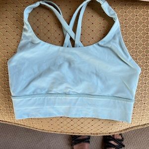 Lululemon bra- pale blue- 6